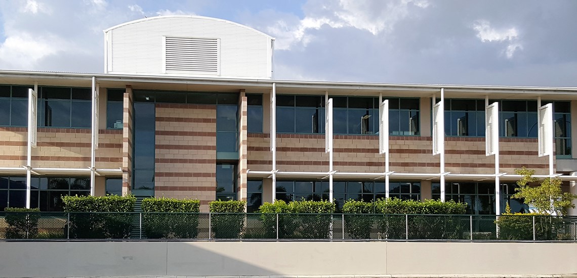  A commercial building cleaned in Hervey Bay.